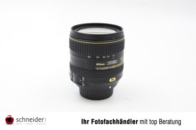Nikon Nikkor 16-80mm Objektiv, gebraucht, erhältlich bei Foto Schneider