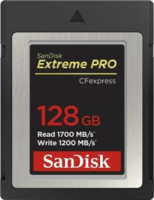SANDISK CFEXPRESS 128GB TYPE B EXTREME PRO 1700MB